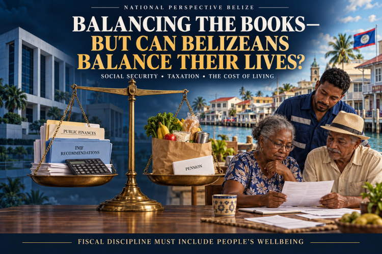 Balancing the Books. But Can Belizeans Balance Their Lives.Image