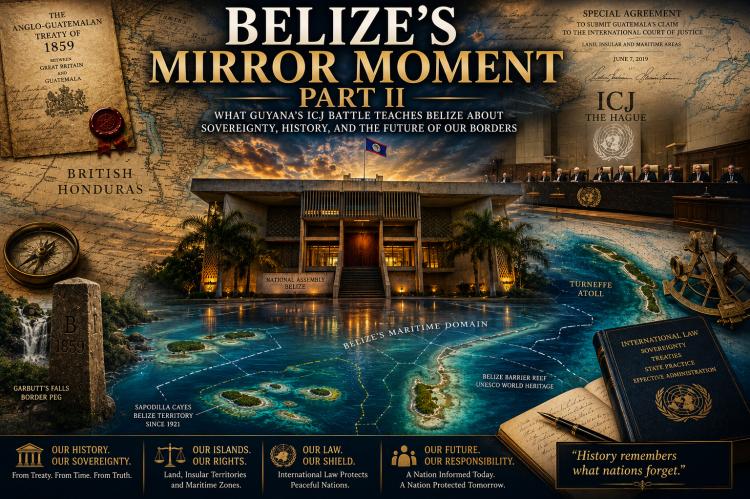 Belize's Mirror Moment II. Image