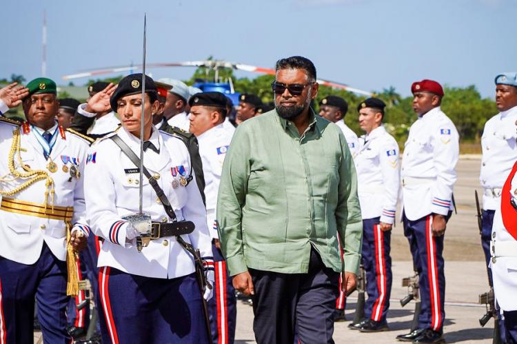 STATE VISIT of GUYANA'S Mohamed Irfaan Ali to Belize