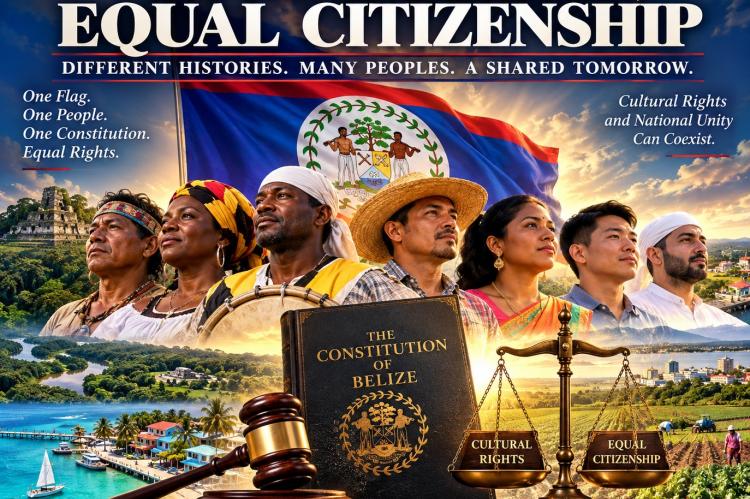 One Belize.Equal Citizenship.Image