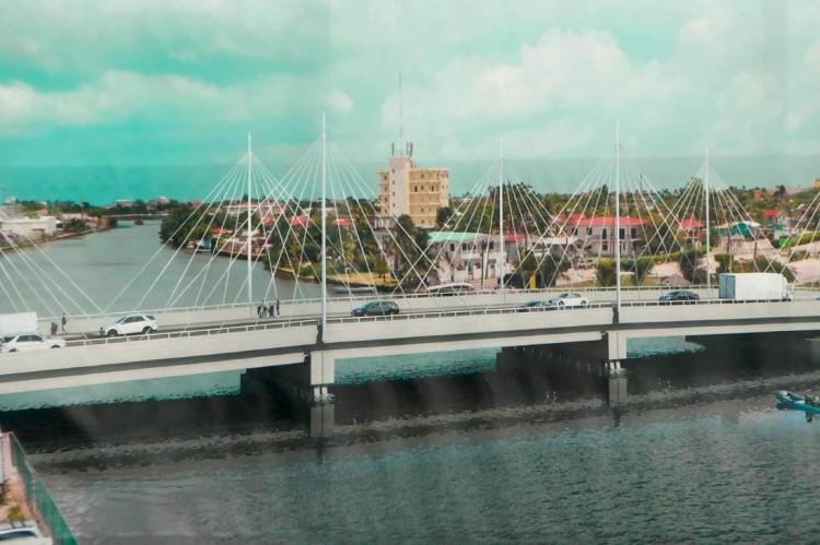 Projected View of the Controvertial Coming of the Belcan Bridge