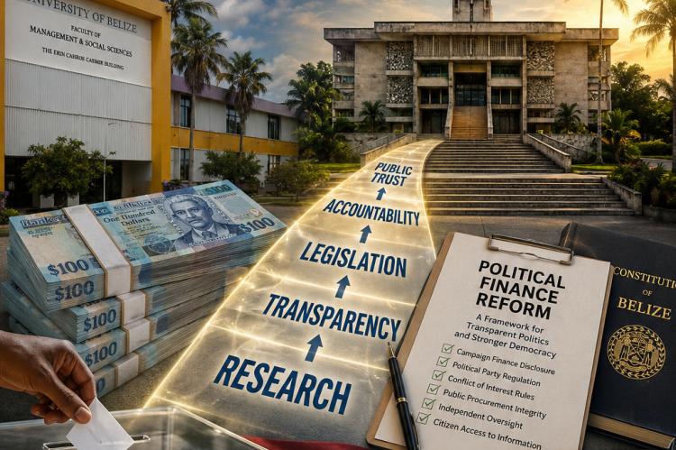 The Report Belize.Image