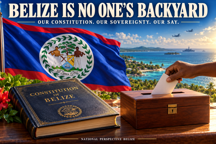 Belize is no ones back yard.Image