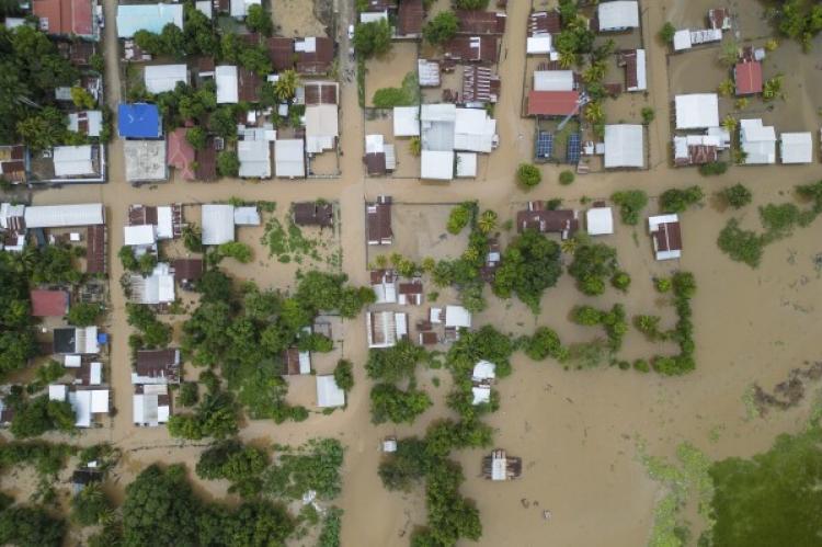 Tropical Storm Sara's Flooding before Landfall in Western Belize