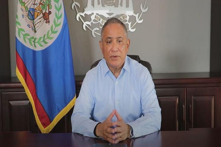 Belize Prime Minister, John Briceño