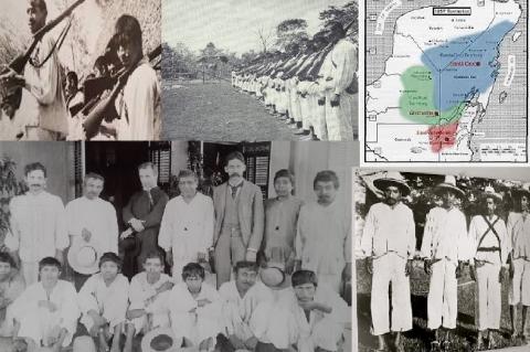 Yucatec Maya Belizeans, a formidable Fighting force during the Caste War