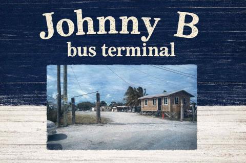 Orange Walk Bus Terminal dedicated to Johnny B
