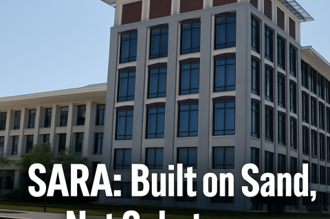 SARA , Built on Sand, Not Substance