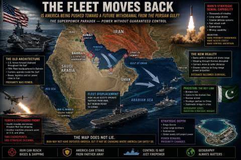 The Fleet Moves Back.Image