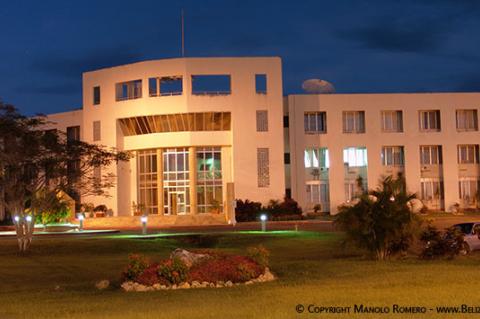 Government of Belize Administrative Building in Belmopan 