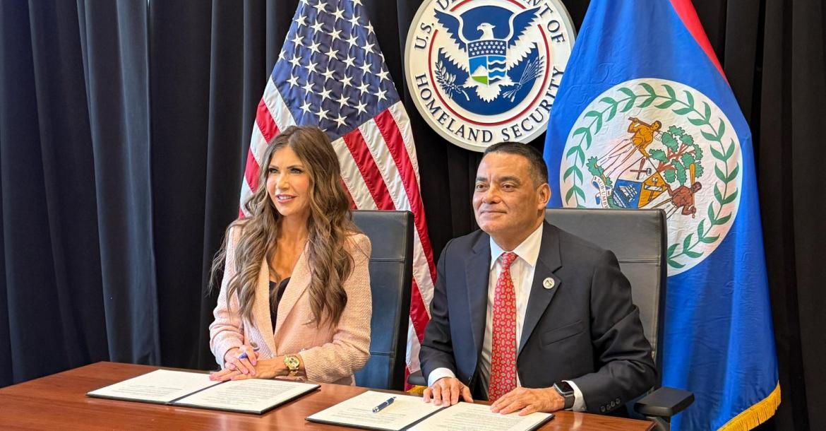 Belize Signs Memorandum for Cooperation of the Nations Biometric Data