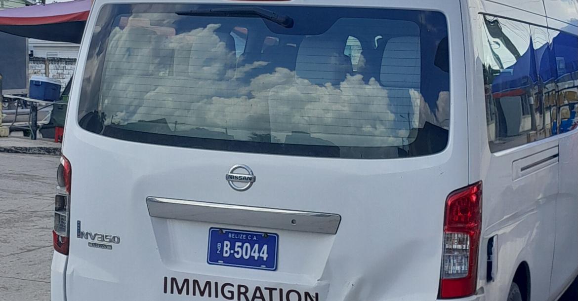 Immigration Enforcement Van