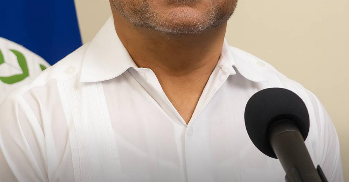 Belize's Foreign Minister, Francis Fonseca
