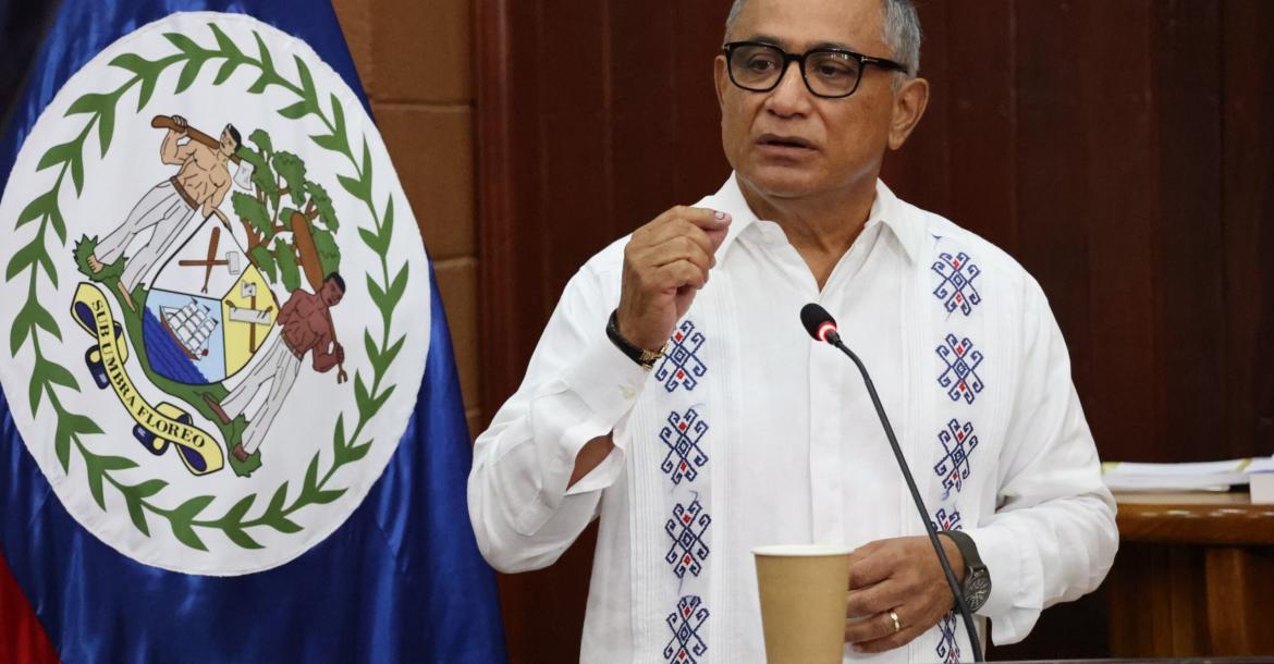 Prime Minister, John Briceño 