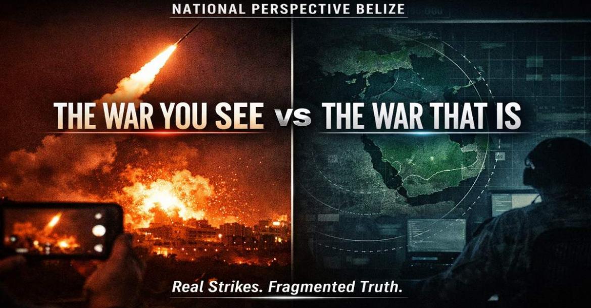 THE WAR YOU SEE VS THE WAR THAT IS Headline Image