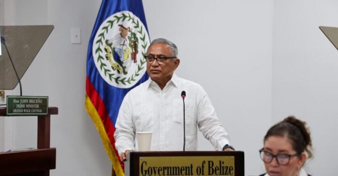 Belize's Prime Minister, John Briceño