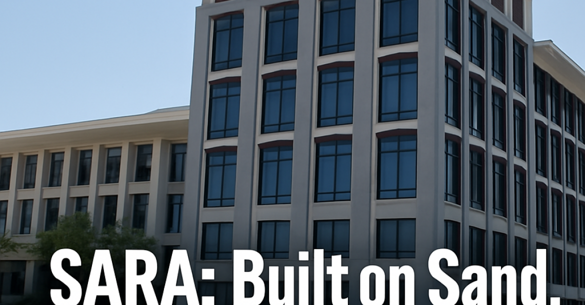 SARA , Built on SAND, Not Substance
