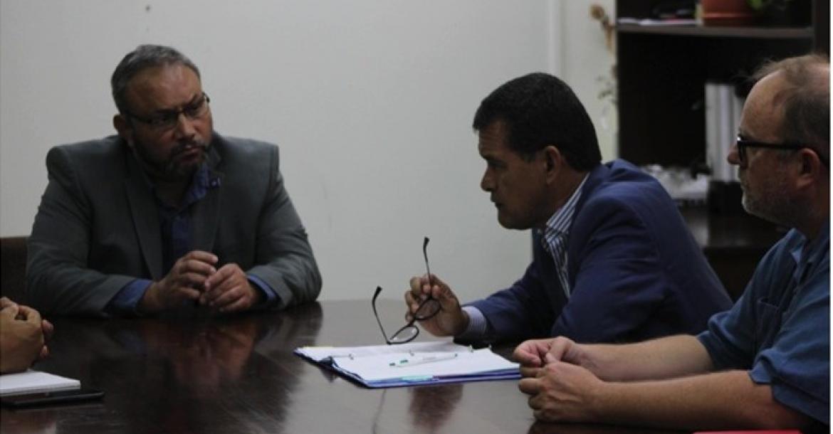 Minister Henry Usher Meets UN Representatives