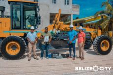 , the Belize City Council has purchased a new GR165 Motor Grader