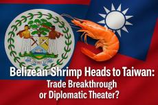 Belizean Shrimp Heads to Taiwan