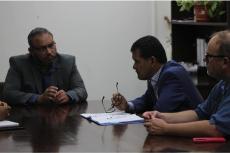 Minister Henry Usher Meets UN Representatives